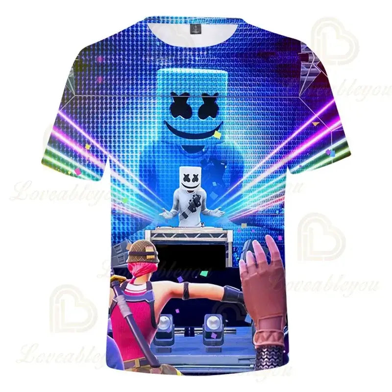 Sweatshirt 3D Fortnite Victory Battle Royale para criança, menino e menina, roupa infantil, tops e T-shirt de herói para adolescentes