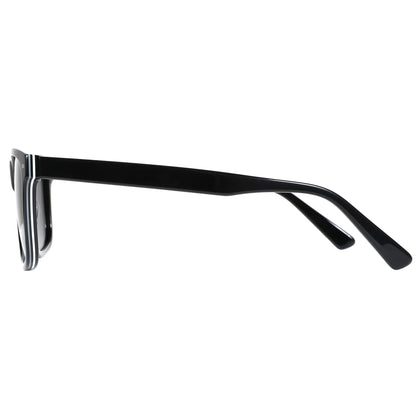ZENOTTIC Trendy Polarized Sunglasses UV400 Protection Acetate Square Sun Glasses Classic Design Shade for Women Men