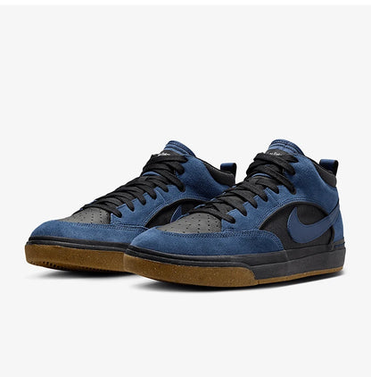 Zapatillas retro informales de skate Nike SB React Leo originales para hombre y mujer DX4361-401