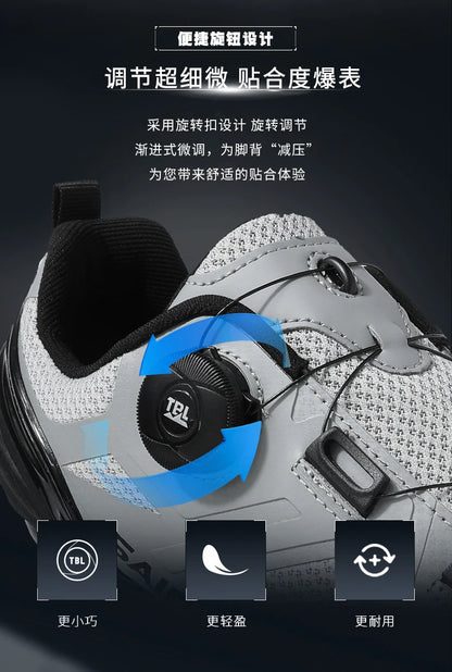 Nouvelles chaussures de cyclisme unisexes, professionnelles, légères, luxueuses, originales, pour route, VTT, course, vélo de mode, vélo de ville, sports de rue