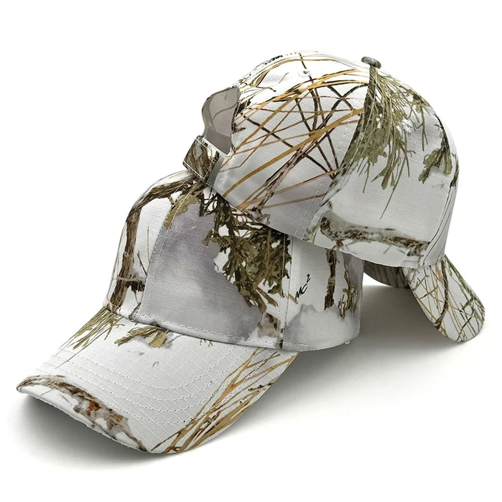 Camouflage Men Women Baseball Cap Outdoor Sports Jungle Hunting Sun Hat High Quality Unisex Cotton Tactical Hats Gorras MZ0438