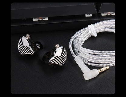 GK KUNTEN Earphones New Generation Dynamic Driver Unite Headests Hifi Music Earbuds DJ Headphones