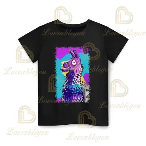 Battle Royale majica Fortnite T-shirt Victory Cartoon topovi za tinejdžere, dječja odjeća Hero Game Fortress Night 3D za dječake i djevojčice