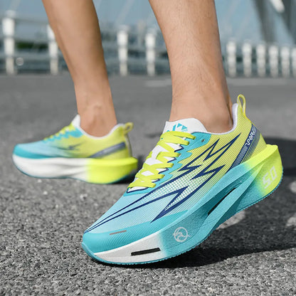 5.0 MIX Carbon Plate Laufschuhe für Damen und Herren – Marathonlauf, stabiler Rückprall, stoßdämpfend, Trainingssneaker