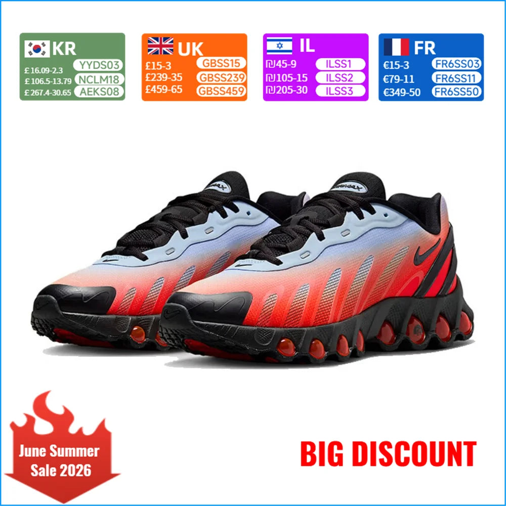 Nike Air Max Dn8 Classic – uniwersalne buty do biegania, model unisex, kolor czerwony, IH4119-401