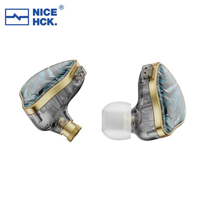 NICEHCK NX7MK4 MK4 Stabilized Wood HIFI Earbud 7 Driver Units Hybrid Audiophile Earphone With Replaceable Tuning Filters IEM MK3