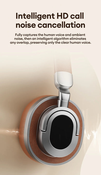 Lenovo LE602 Bluetooth 6.0 Over-Ear Headphones – HiFi Stereo ANC Wireless & Wired Gaming Headset with ENC HD Mic