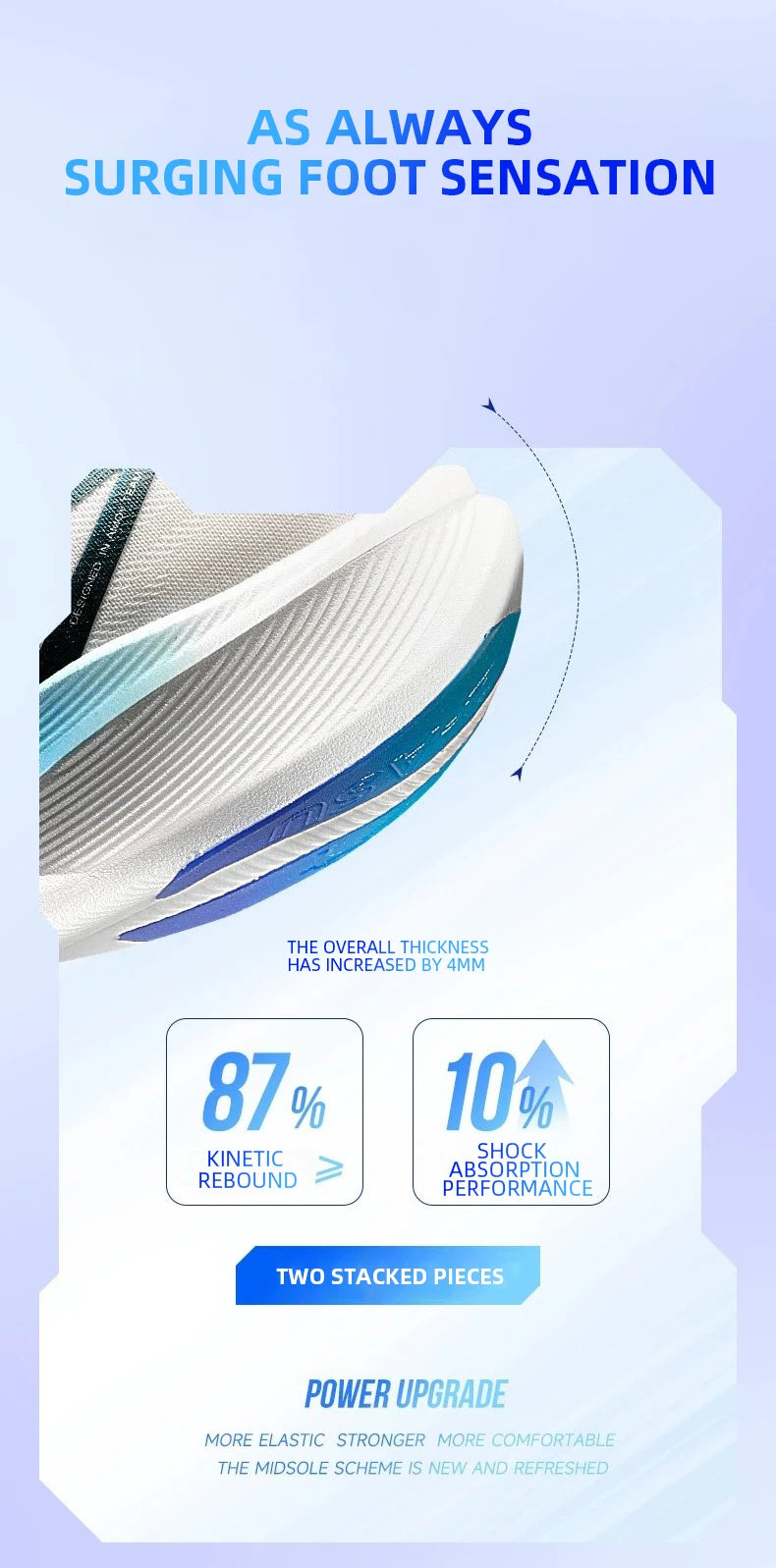 QIAODAN Feiying PB3 Enhanced Edition Professional Marathon Carbon Board futócipő férfi sportcipő QDB023251299T