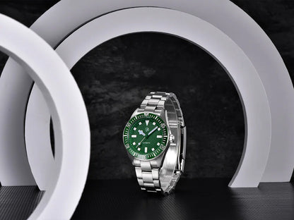 2026RollsTimi Men's Watches Men's Mechanical Watches Stainless Steel Waterproof Sports Automatic Watches Men's Gift Box Luminous