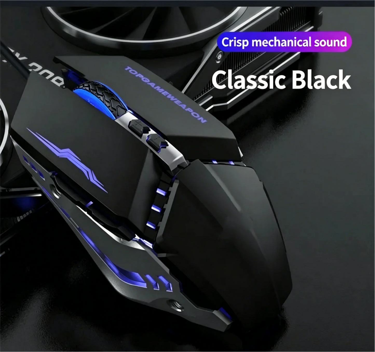 RGB Dual-Mode Wired Mouse 2.4G Wireless Mouse Gaming Mouse Rechargeable Silent Mouse 3600 DPI Adjustable Mouse Mice for Laptop