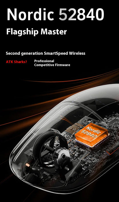 Безжична геймърска мишка ATK A9 Plus A9/A9 SE/A9 Pro Tri Mode 8K, лека A9 Ultimate E-sports, PC подарък, персонализирана