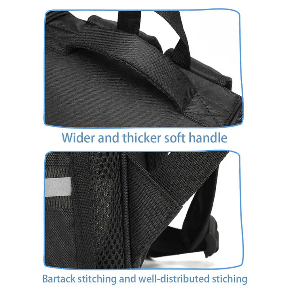 School Backpack With Multi Compartment ,Large Cartoon Fortnite School Bags For Boys & Girls,Durable Child Backpack For Aged 5-10