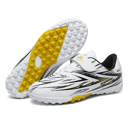Nouvelles chaussures de football pour enfants, crampons antidérapants pour terrain de football, chaussures de football pour enfants, bottes de football d'intérieur, baskets professionnelles rapides, pointures 28-39.