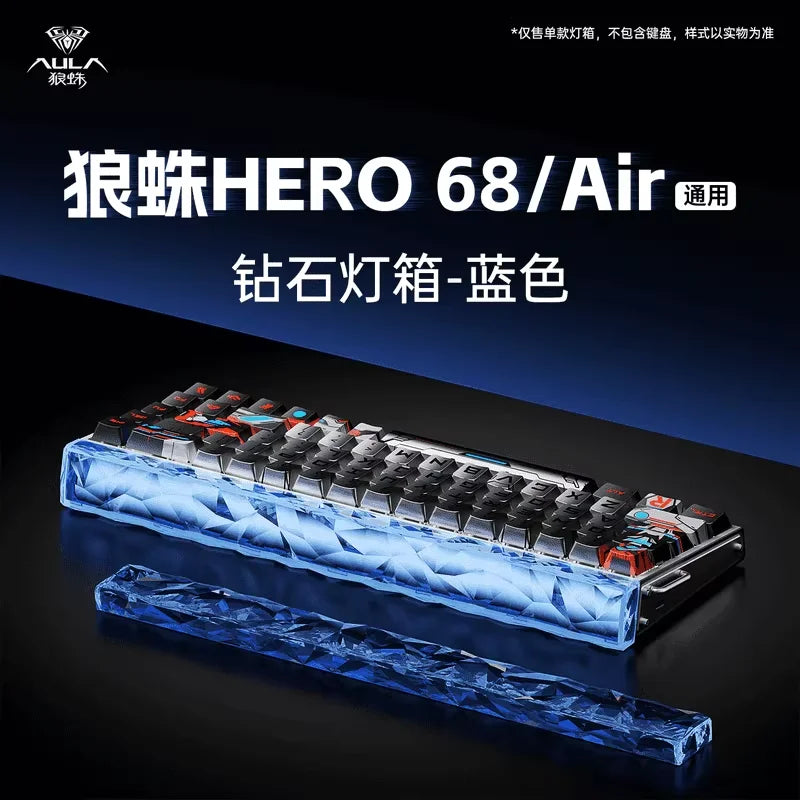 Nuovo AULA HERO 68HE/ULTRA Kit adesivi per tastiera gaming con switch magnetici e accessori per tastiera meccanica cablata custom e-sport