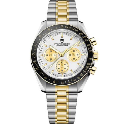 PAGANI DESIGN PD1701 Tribute to CK2998 Moon Watch Retro Quartz Watch For Men AR Sapphire crystal Sport Chronograph Man 2026 New