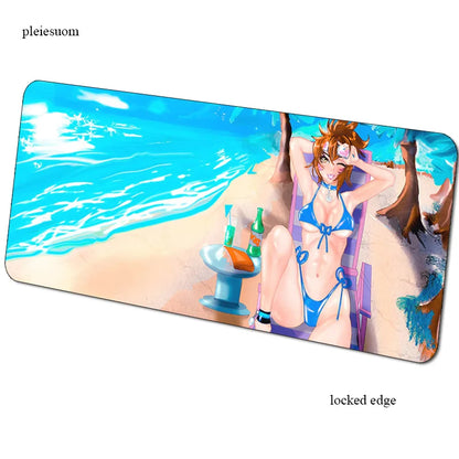 Overwatch podloga za miš s HD printom, gaming podloga za miš, igra, 900x400x3mm, podloga za miš za gamere, računalni stol, najpovoljnija podloga, notebook mousemat, PC