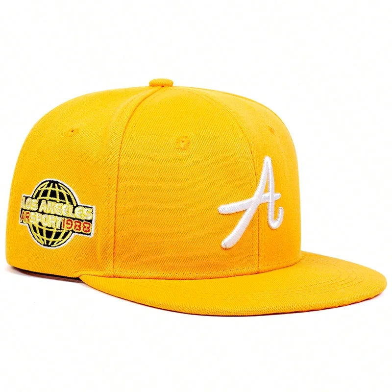 Unisex Gothic Letter Embroidery Hip-hop Hats Outdoor Adjustable Casual Baseball Caps Sunscreen Hat Sports Golf Cap