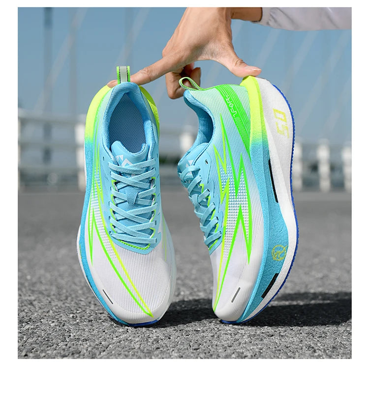 5.0 MIX Carbon Plate Laufschuhe für Damen und Herren – Marathonlauf, stabiler Rückprall, stoßdämpfend, Trainingssneaker