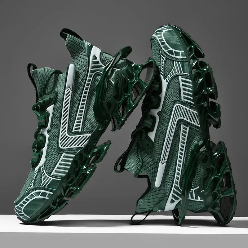 Chaussures de course respirantes pour hommes, baskets pour hommes, mocassins à la mode, chaussures de tennis décontractées, course d'entraînement, luxe