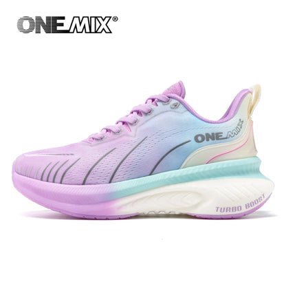 „ONEMIX“ nauji amortizuojantys bėgimo bateliai vyrams, tinkami intensyviai bėgantiems, su raišteliais, sportiniai moterims, neslystantys, lauko sportiniai vyriški sportiniai bateliai