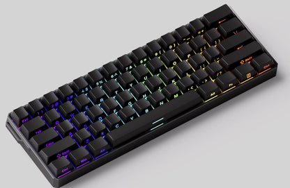 Tastiera meccanica Akko MonsGeek FUN60 con switch magnetici, tastiera gaming 60%, Rapid Trigger 0.01mm, 8K, ARGB, HE/TMR, tastiera personalizzabile