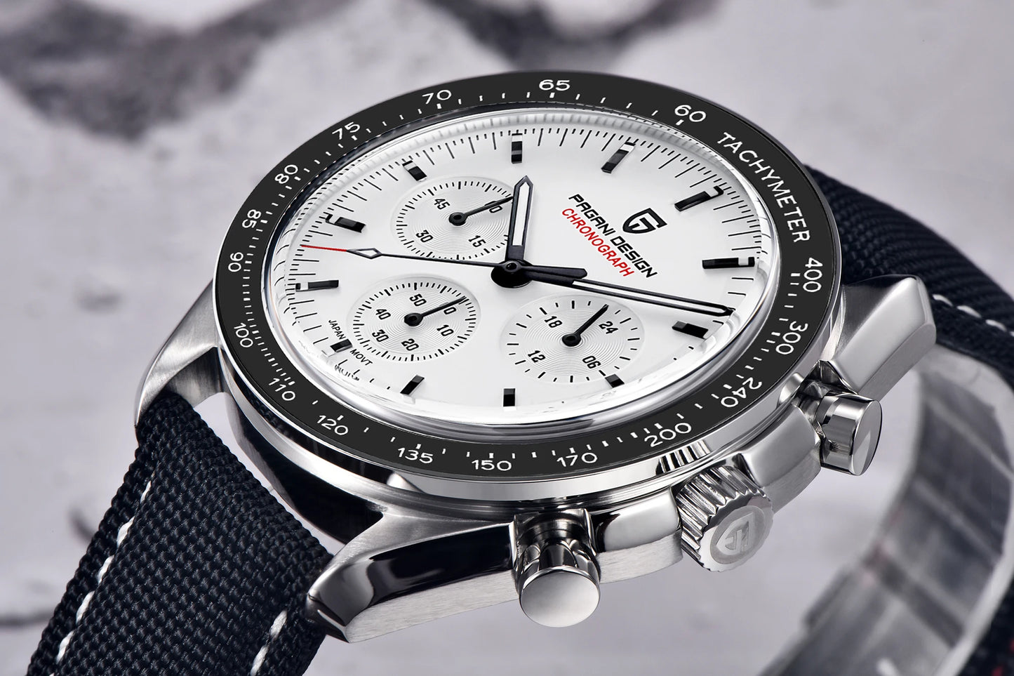 PAGANI DESIGN 2026 New Men's Watches Top Luxury Quartz Watch For Men Auto Date Speed Chronograph AR Sapphire Mirror Wrist watch