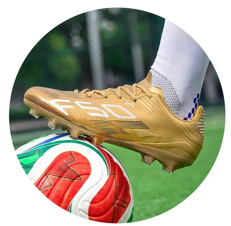 Nouvelles chaussures de football pour hommes, chaussures d'entraînement, baskets professionnelles, chaussures de match sur gazon, chaussures de football antidérapantes pour l'extérieur, chaussures de sport ultralégères,