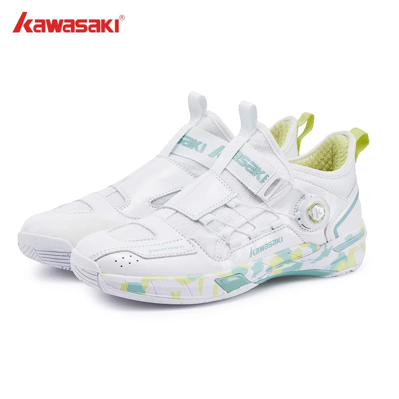 Kawasaki King Series 2.0 Professional Badminton Shoes For Men Women Anti-Twist Sports Original Men's Tennis Shoes Sneakers A3311
