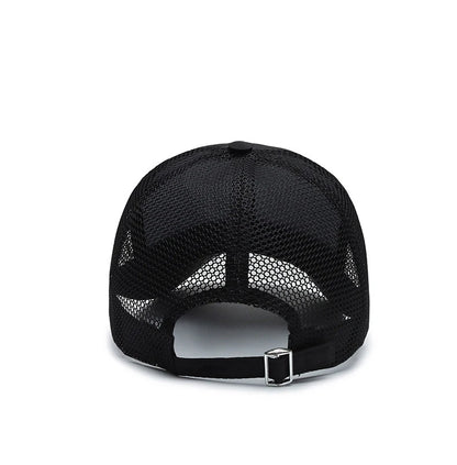 Mens Summer Quick Dried Korean Casual Breathable Mesh Fisherman Hat