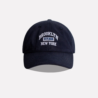 Soft Cotton Letter Embroidered Baseball Cap For Women Men Casual Outdoor Sports Curved Brim Visor Hats Unisex Hip Hop Dad Caps