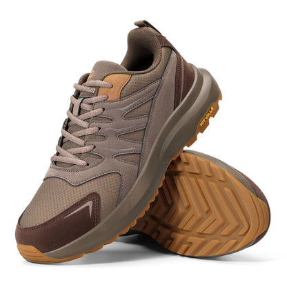 FitVille extra brede sneakers voor heren, wandel- en loopschoenen, brede neus, lichtgewicht hardloopschoen voor platvoeten met steun voor de voetboog