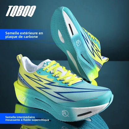 5.0 MIX Carbon Plate Laufschuhe für Damen und Herren – Marathonlauf, stabiler Rückprall, stoßdämpfend, Trainingssneaker