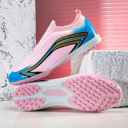 Nouvelles chaussures de football pour hommes, baskets de match, chaussures de futsal antidérapantes, crampons pour terrain en herbe, chaussures de football d'intérieur, légères, de haute qualité, pour l'extérieur