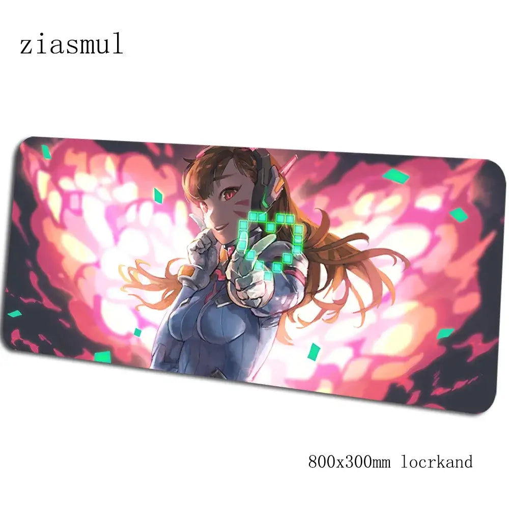 overwatch mouse pad gamer Aestheticism 800x300x3mm notbook mouse mat gaming mousepad Cartoon pad mouse PC desk padmouse mats