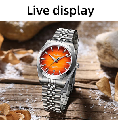 ADDIESDIVE NEW 39mm Men's Desert Texture Watch 200m Diver Sapphire Crystal AD2540 BGW9 Blue Luminous  Mechanical Automatic Watch