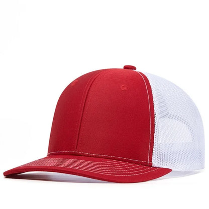 Unisex kepurė su šiek tiek išlenktu kraštu, „Trucker“ stiliaus, vyrams ir moterims, kasdienė, lauko, kvėpuojanti vasarinė kepurė