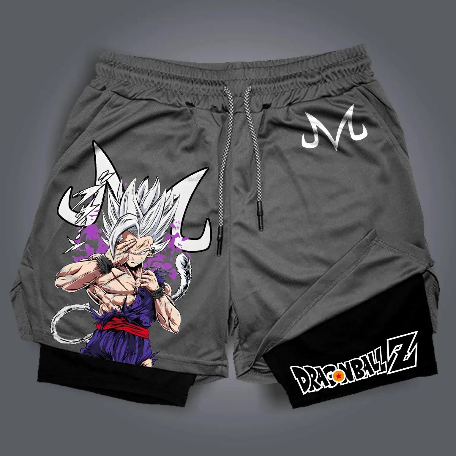 Dragon Ball Super Licensed Shorts 2025 - Japanese Anime Breathable Quick-Dry Beach Pants, Retro Y2K Hip Hop Style. Produit gaming premium Fraquane, produits de luxe, nouvelle génération, équipement gamer