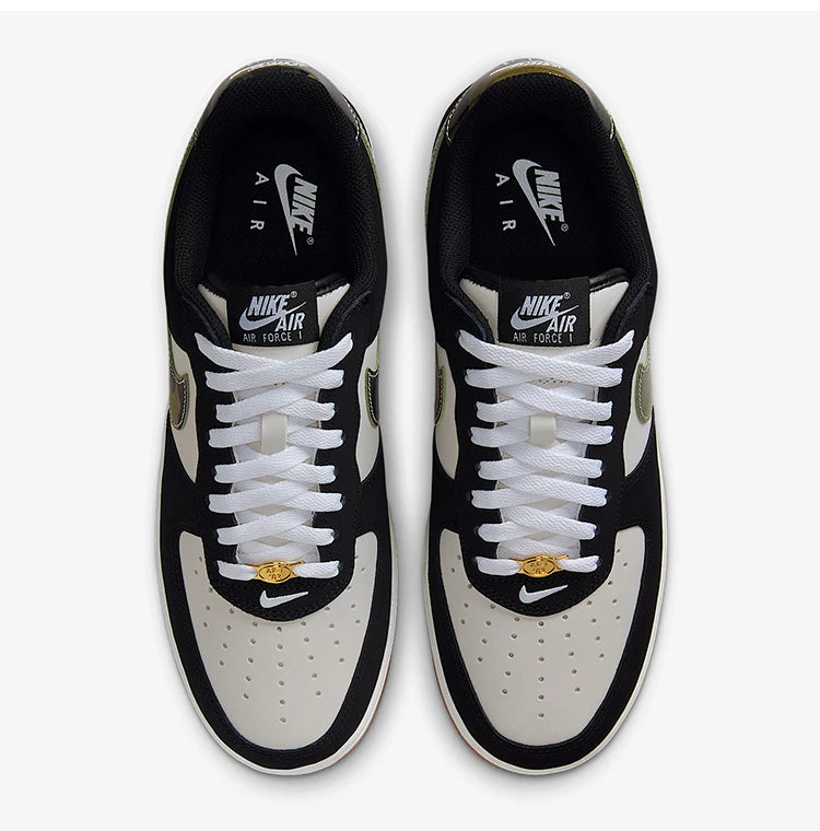 Nike genuine AIR FORCE 1 LOW RETRO sapatilhas leves para homem HQ1967-100