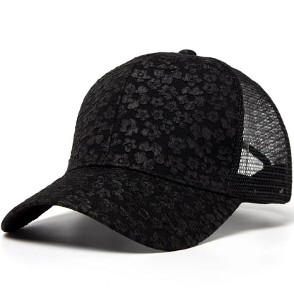 CNTANG 2024 New Print Mesh Caps Fashion Women Baseball Cap Summer Outdoor Casual Sun Hat For Female Hip Hop Girls Snapback