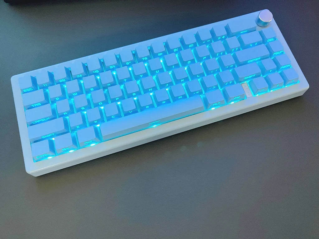 Set di keycap retroilluminati con incisione laterale da 131 tasti per tastiera meccanica con switch Cherry MX, profilo OEM, ABS, keycap personalizzati DIY