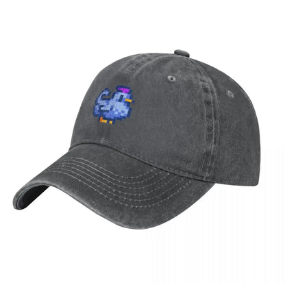 Stardew Valley Blue Chicken Baseball Cap Designer Hat Mountaineering Dropshipping Beach For Girls Men's