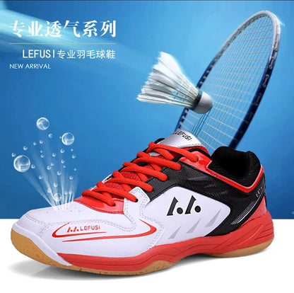 Buty do badmintona Profesjonalne buty turniejowe Męskie i damskie Buty sportowe typu unisex Buty do tenisa Lekkie buty do tenisa stołowego
