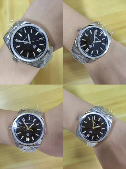 Watchdives WD0003B ‌Aventurine Dial Watch VH31 Quartz Movement Sapphire Crystal Luminous 100m Waterproof 36mm Vintage Watches