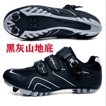 Scarpe da ciclismo unisex con suola rigida – Scarpe da bici da strada 4-Season con pedali a sgancio rapido, ideali per la MTB e gli sport all’aria aperta
