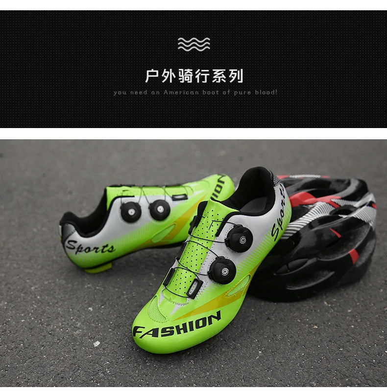 Pantofi de bicicletă de șosea pentru bărbați, adidași de ciclism, cleme MTB, cleme Route, biciclete de teren, viteză, pantofi sportivi de curse, pantofi cu pedale SPD pentru femei