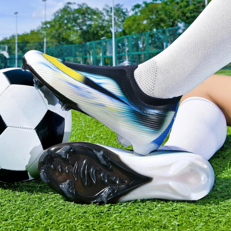 Chaussures de football de qualité pour hommes, chaussures de football pour garçons, bottes de football pour enfants, baskets de football unisexes.