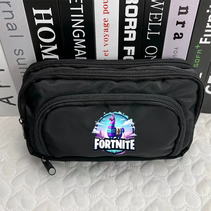 Estojo para Canetas Fortnite com Padrão Criativo do Jogo, Estojo Harajuku, Bolsa de Arrumação para Rapaz e Rapariga, Material de Regresso às Aulas, Presentes de Aniversário e Festa