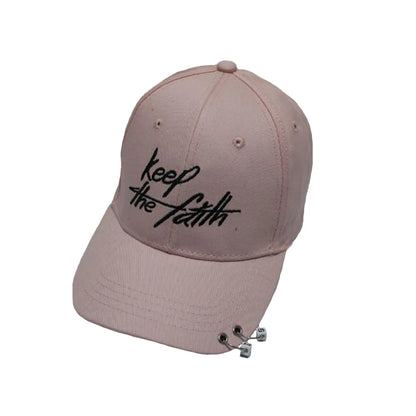 Kobiety Mężczyźni Hip Hop K-pop Czapka baseballowa typu snapback Jednolita kolorystyka z pierścieniem Sport Taniec Podróże Miłośnik Czapka dla taty Czapki Streetwear Regulowana
