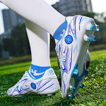 Chaussures de Football basses pour hommes, crampons de Football professionnels pour enfants en plein air, baskets d'entraînement sur gazon de haute qualité, chaussures de Sport, nouvelle collection