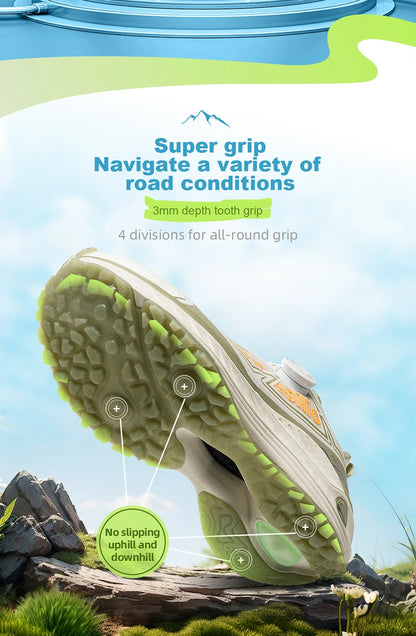 ONEMIX Chaussures de sport décontractées d'automne-hiver pour homme, chaussures de marche en plein air, chaussures légères antidérapantes, chaussures de trekking pour homme